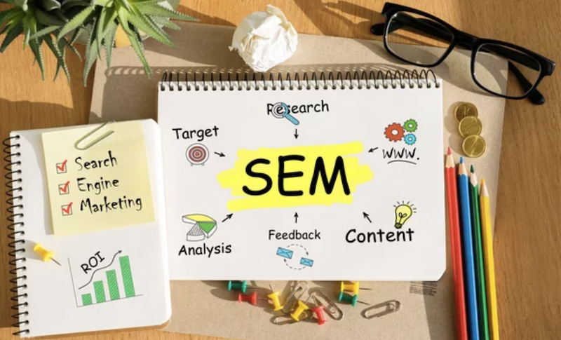 SEOとSEMのアイキャッチ